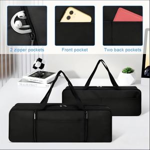 Waterproof and Shockproof <b>Keyboard</b> Protective Bag Durable Hand Strap Travel Carrying Bag - Product Image 5