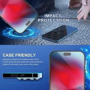 กระจกนิรภัย 3 มิติ สำหรับ <span class=keywords><strong>iPhone</strong></span> 18 <span class=keywords><strong>Pro</strong></span> Max ฟิล์มกันรอยหน้าจอโทรศัพท์มือถือ สำหรับ <span class=keywords><strong>iPhone</strong></span> 16 Plus 17 AIR 18 <span class=keywords><strong>Pro</strong></span> ป้องกันการแตก - Product Image 5