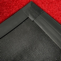 Guohao Serie Nylon Teppichmatten im roten Teppich-Stil mit individuellem Logo, gebogenem Kopf und Garn-Optik als Willkommensmatte für Hotels