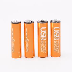<span class=keywords><strong>2</strong></span>/4 buah Set Usb baterai AA isi ulang 1.5v usb-isi ulang 2200mwh baterai Lithium dengan micro-usb - Product Image 5
