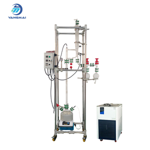 Reactor <span class=keywords><strong>de</strong></span> destilación <span class=keywords><strong>de</strong></span> vidrio a escala piloto para síntesis orgánica y purificación <span class=keywords><strong>de</strong></span> compuestos - Product Image 1