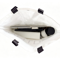 Sac de courses pliable en PP tissé laminé avec logo personnalisé, vente en gros, sac fourre-tout réutilisable en polypropylène pour les courses et l'usage quotidien