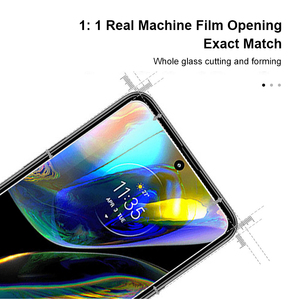 Protecteur d'écran en verre trempé, pour Motorola <span class=keywords><strong>Moto</strong></span> G82, 2.5D, anti-empreintes digitales, vente en gros, usine - Product Image 5
