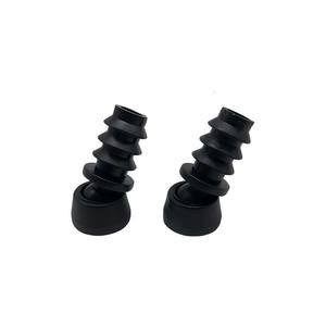 Pata Niveladora Giratoria con Inserto de Tubo de Plástico, Pie Ajustable y Móvil para Muebles, Base de Soporte Antideslizante para Estructuras de Tubo Redondo - Product Image 3