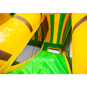 Castillo Inflable Comercial con Tobogán, Diseño de León de la Jungla, Castillo Inflable 3D con Animales para Niños, para Alquiler en Fiestas y Eventos - Product Image 5