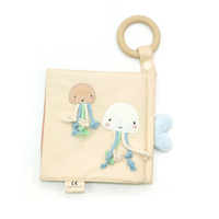 Custom 3d Soft Cloth Book Baby Quiet Book Learning Cloth Soft Plush Early Educational Cloth Book Toys