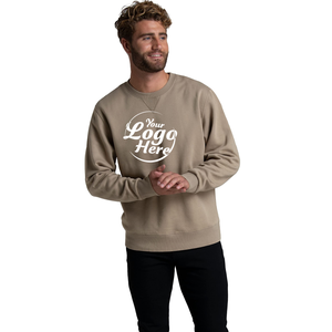 Ras du cou Golf pull sweat logo broderie hommes évacuation de l'humidité Eversoft polaire sweat - Product Image 4