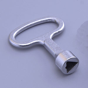 Jutye – serrure de porte d'ascenseur universel, clé de Valve d'eau, clé utilitaire, clé de <span class=keywords><strong>plombier</strong></span>, clé triangulaire intérieure pour armoires électriques - Product Image 4