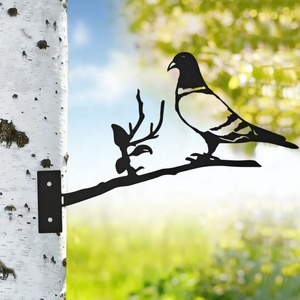 Ornements de jardin féerique, Caterpillar Girl Wolf, Modern Edge Dance Dwarf Penguin Items, Rusted Work Eagle Seal Bir - Product Image 3