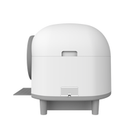 Grand bac à litière autonettoyant pour chat 80L à faible bruit App Wifi Control Intelligent Electric Automatic Cat Toilet Litière Box