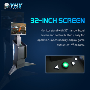 Yeni Çıkan 9d Vr Hareketli Tüm Alüminyum Alaşımlı Oyun Ekipmanı Joystick Döndürme Makineli 360 Vr - Product Image 3