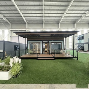 Mini Casa Prefabbricata Espandibile da 20 Piedi per Campeggio, Ristorante, Scuola, Negozio, Resort, Casetta da <span class=keywords><strong>Spiaggia</strong></span>, Ufficio, Villa, <span class=keywords><strong>Hotel</strong></span> - Product Image 2