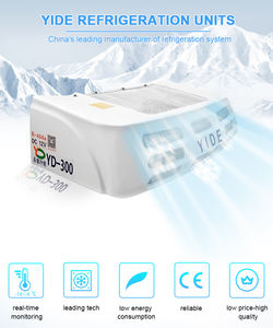 Unité de réfrigération pour <span class=keywords><strong>camion</strong></span> à vente chaude, entraînée par moteur, logistique à chaîne du froid, unités de réfrigération 12V 24V pour fourgon de fret de 8 m³ - Product Image 2