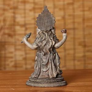 หุ่นรูปปั้นช้างทำด้วยมือทำจากเรซินฮวงจุ้ยพระพุทธรูปเทพเจ้าฮินดูพระพิฆเนศ<span class=keywords><strong>พระ</strong></span>พุทธเจ้า - Product Image 4