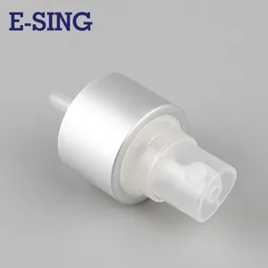 Pabrik Cina 18mm 20mm 24mm aluminium perak penyemprot kabut halus untuk parfum Toner botol kaca tubuh wajah