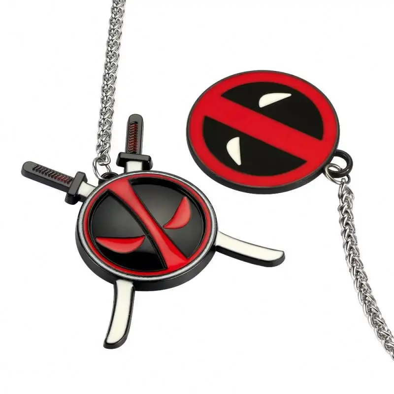 For Deadpool Fashion Car Pendant Rearview Mirror Ornaments Auto Hanging Interior Decoration Automobiles Car Styling Accessories