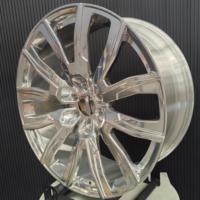 Jantes forgées Alpha entièrement polies, multi-branches, légères, 5X127 pour Dodge Durango