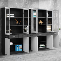 Classeurs en bois contemporains et modernes pour le bureau et le mobilier scolaire organisant et stockant des documents Solution de stockage d'archives