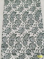 Tissu Jacquard Métallisé en Polyester 162 g/m² à Motif Floral pour Robe de Bureau, Matière de Couture, Brocart Tissé, Couleurs Personnalisées, Tissus Teints en Fil