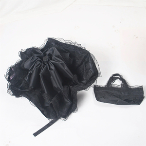 Parapluie Lolita Vintage en Dentelle, Parasol Imprimé Floral, Doublure Fleurie, Protection Solaire, Imperméable, Pliage Manuel, Gothique, Élégant, Cosplay, Mariage, Fête - Product Image 4