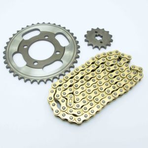 Kit de transmission et de chaîne pour <span class=keywords><strong>moto</strong></span> SFR 428H avec rouleaux et pignons pour <span class=keywords><strong>moto</strong></span> Bajaj Boxer 150cc-400cc - Product Image 4