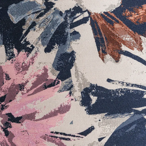 JDD4863M Keer personalizzato popolare <span class=keywords><strong>tessuto</strong></span> jacquard colorato vintage in <span class=keywords><strong>poliestere</strong></span> a fiori morbidi - Product Image 5