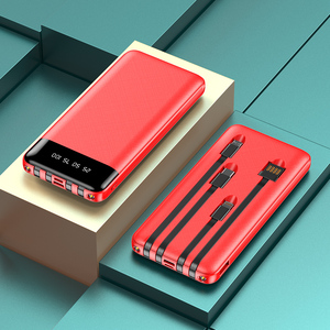 OTE book-Banco de energía con USB, Banco de energía <span class=keywords><strong>iniu</strong></span>, batería de polímero de 10000mAh con cable - Product Image 3