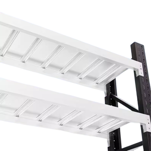 Estanterías de almacén de acero de servicio medio ajustables de metal personalizadas Estantes de almacenamiento de servicio pesado para apilamiento industrial y de fábrica - Product Image 3