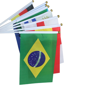 Impresión Digital <span class=keywords><strong>de</strong></span> intercambio Cultural, banderín personalizado <span class=keywords><strong>de</strong></span> Ciudad <span class=keywords><strong>del</strong></span> Caribe, banderines para ondear a mano, nuevo diseño, 2022 - Product Image 2