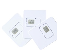 Hochwertige PVC NFC Mini/Nano/Micro Tag Wasserdichte ISO kontaktlose RFID-Sim-Karte für Mobiltelefone Test Blank-Karte
