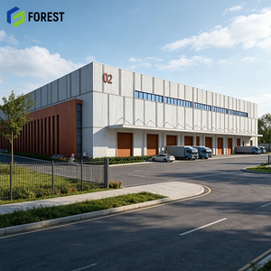 Estructura de Acero Antisísmica OEM para Edificios de Gran Altura, Resistente a la Intemperie, para Almacenamiento, Construcción Industrial - Product Image 1