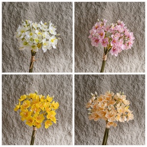 Nénuphar Décoration de mariage Artisanat Fleurs artificielles et plantes vertes pour Thanksgiving - Product Image 3