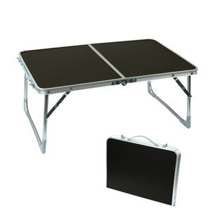 Leichter, moderner, faltbarer 2-Fuß-Tisch aus Aluminiumlegierung und MDF für Camping und Laptop-Arbeit im Freien, mit individueller Farbgebung für den Hotelgebrauch - Product Image 2