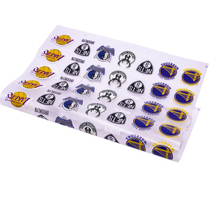 Transferts thermocollants personnalisés durables, écologiques, lavables, en couleur CMYK, pour numéros de maillots de football en textile, motifs de dessins animés - Product Image 4