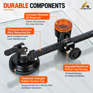 <span class=keywords><strong>Coupe</strong></span>-<span class=keywords><strong>verre</strong></span> circulaire de qualité industrielle 200-2000 mm, à rayon réglable, <span class=keywords><strong>avec</strong></span> roue de <span class=keywords><strong>coupe</strong></span> à alimentation en huile et ventouse, pour épaisseurs de 3 à 12 mm - Product Image 3