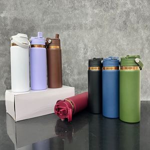 Nouveau style 2026 – Gobelet sport multifonctionnel 2-en-1 en acier inoxydable de 20 oz avec couvercle à bec rabattable, idéal pour la gravure laser - Product Image 2