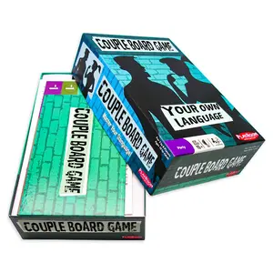 Jogo de tabuleiro personalizado para jovens produtos de papel multiplayer fabricados na China de senfutong
