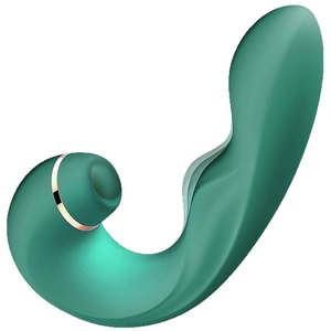 Adult G-Spot Vibrating <strong>Dildo</strong> Sex Toy with Suction Cup Clitoral Stimulator and Female Tongue-Sucking <strong>Vibrator</strong> - Product Image 4