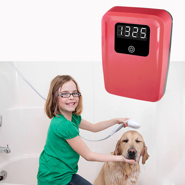Intelligent Ozonone Water Purifier for Dog Shower with Shower Head