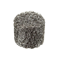 Filtre à neige en acier inoxydable, filtre à mousse pour lance à mousse, séparateur de mousse gaz-liquide, maille en fil de fer tricoté