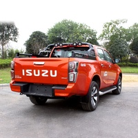 Barra Antivuelco Deportiva Universal de Acero, Canasta Portaequipajes, Diseño de Carbono 4x4, Modelos de Automóviles Chevy Silverado Colorado GMC Sierra Ford Isuzu