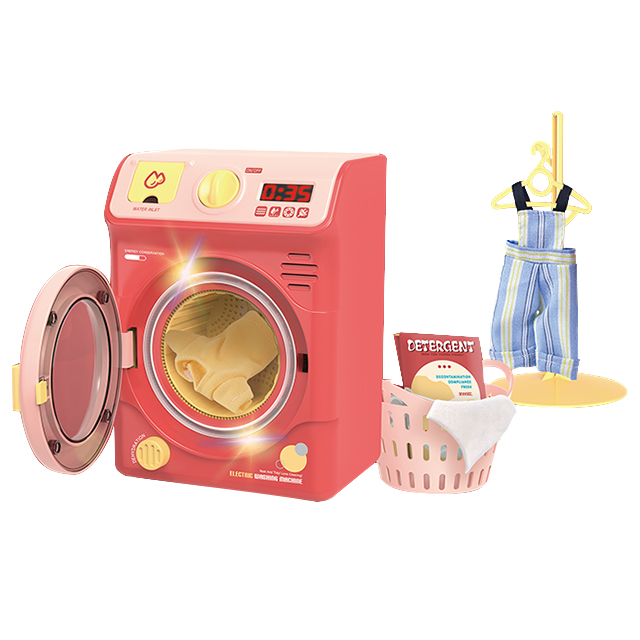 Новое поступление, электрический пластиковый домик для ролевых игр, игрушка, имитация барабана, стиральная машина, детские развивающие игрушки