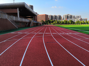 Asher AR-Mix12A 13mm dày màu đỏ thể thao ngoài trời bề mặt Mat cho chạy theo dõi với PU hạt - Product Image 3