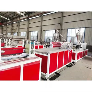 Pvc Insulation Cable Trunking Production Line Plastic Electric Wire Trunking Profile Making Machine