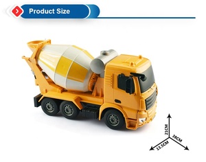 Xe Tải Rc Bán Chạy Cho Trẻ Em Đồ Chơi Điều Khiển Vô Tuyến Từ Xa 1:20 Xe Bơm Bê Tông Chạy Điện Với Xe Kỹ Thuật Xoay 360 - Product Image 4