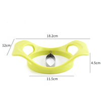 Kingwise Hot Sale Handig Fruit Snijgereedschap Handheld Mango Seed Remover Machine Rvs Mes Mango Corer Slicer