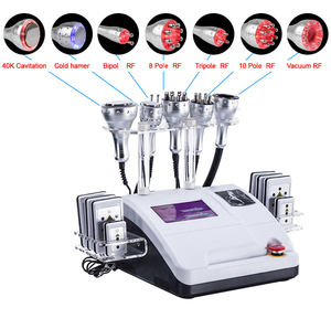 <span class=keywords><strong>Appareil</strong></span> de Cavitation <span class=keywords><strong>Professionnel</strong></span> 9-en-1 avec 40K, Vacuum, RF, Lipo Laser et Pads pour Amincissement Corporel - Product Image 6