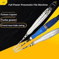 Tayvan Liquan Ultrasonik Öğütücü Pnömatik Dosya Makinesi AIR05/TU03/ARA600U/993N Hava Tüketimi Yok