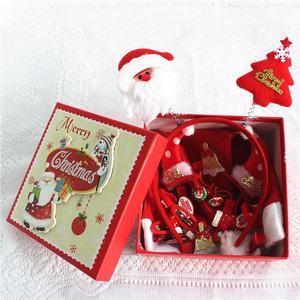 طوق شعر عيد الميلاد ، زينة سانتا ، إكسسوار شعر الأطفال الموضة ، أربطة شعر - Product Image 2