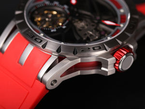 Montre mécanique Offre Spéciale à tourbillon creux en alliage de titane saphir miroir pour hommes - Product Image 5